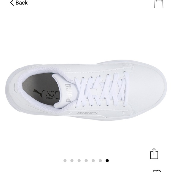 PUMA SMASH V3 PLATFORM SNEAKER - WOMEN'S (7.5) - Picture 2 of 7